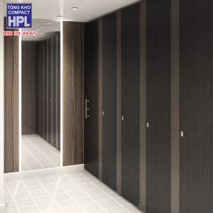 Vách ngăn vệ sinh Compact HPL Đà Nẵng