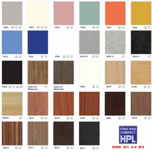 Tấm Compact HPL - Tổng kho vách ngăn Compact HPL